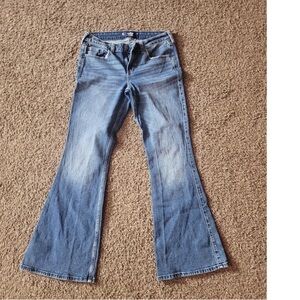 Classic Blue Flared Women Jeans